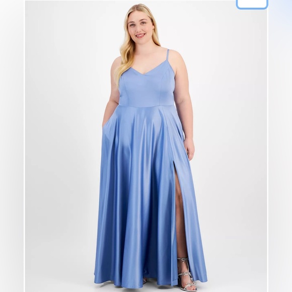 B. Darlin satin ballgown - Picture 2 of 5